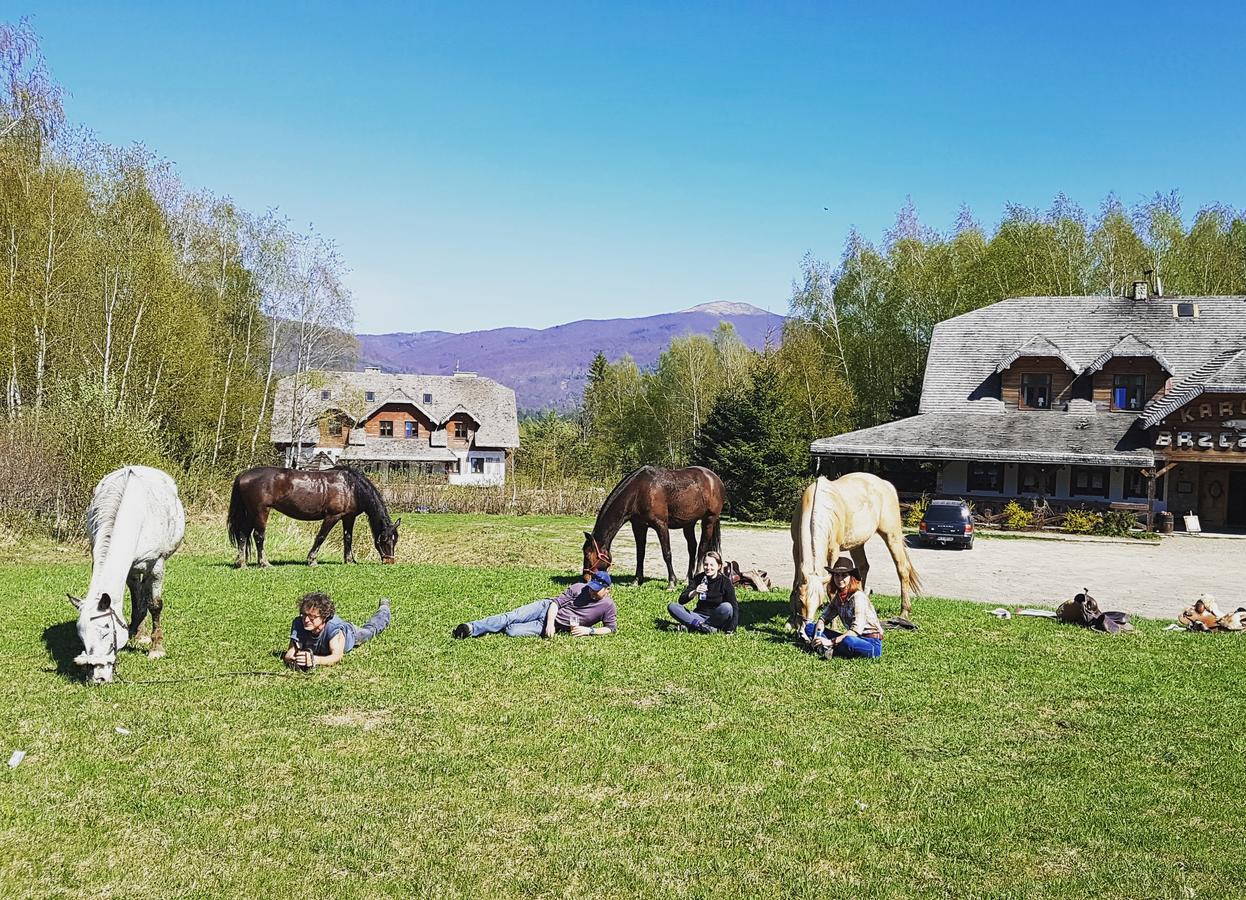 Karczma Brzeziniak Bed & Breakfast ชิสนา ภายนอก รูปภาพ